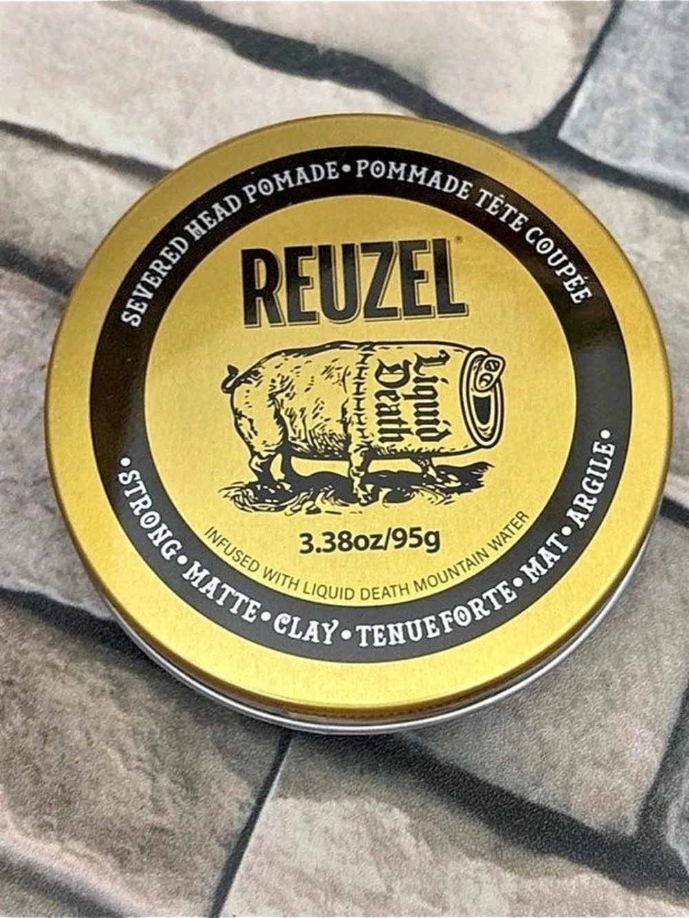 REUZEL Severed Head Strong Matte Clay Pomade 3.38 oz Limited Edition